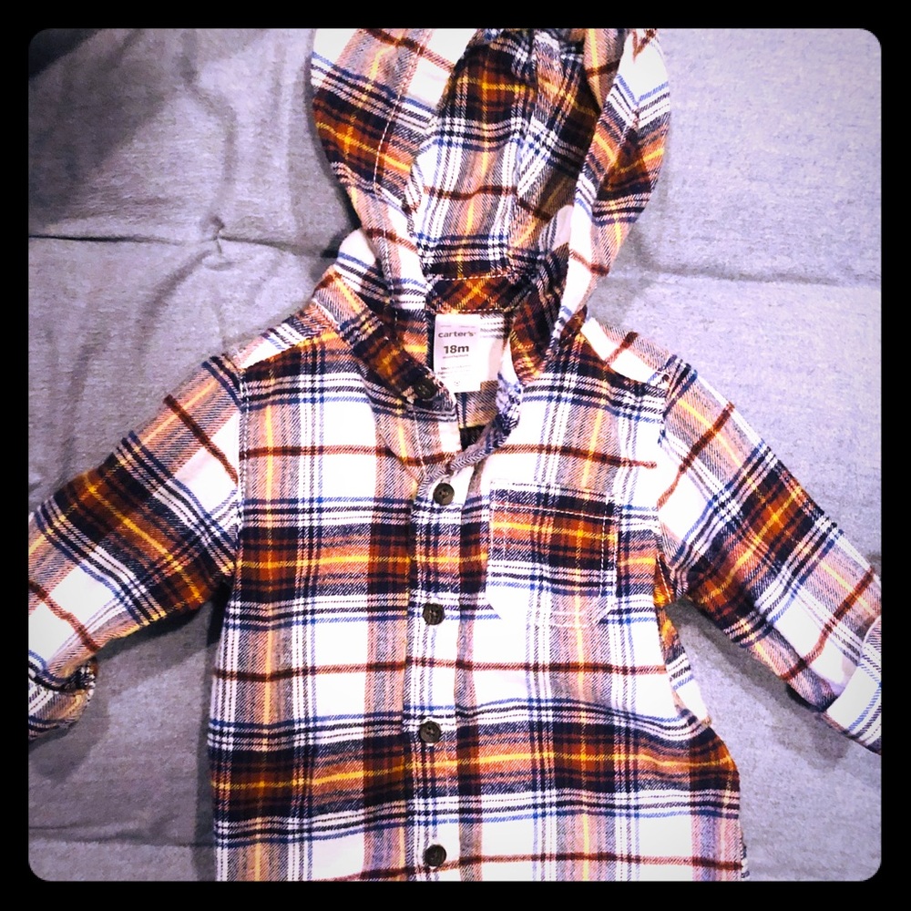 Plaid Hooded Flannel